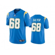 Men's Los Angeles Chargers #68 Jamaree Salyer Blue Vapor Untouchable Limited Stitched Jersey