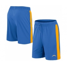 Men's Los Angeles Chargers Blue Performance Shorts