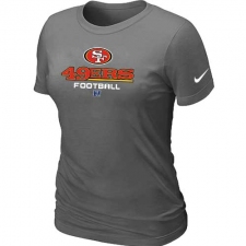 Nike San Francisco 49ers Women's Critical Victory NFL T-Shirt - Dark Grey