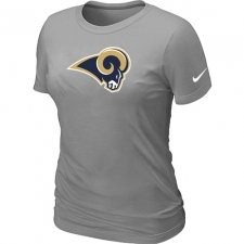 Nike Los Angeles Rams Women's Legend Logo Dri-FIT NFL T-Shirt - Grey