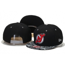 NHL New Jersey Devils Stitched Snapback Hats 006