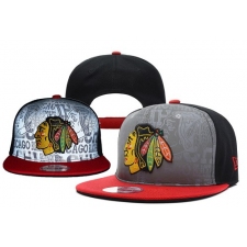 NHL Chicago Blackhawks Stitched Snapback Hats 010