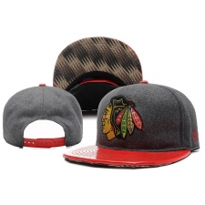 NHL Chicago Blackhawks Stitched Snapback Hats 011