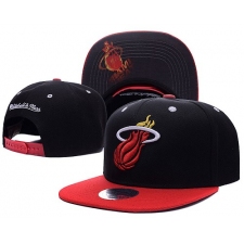 NBA Miami Heat Stitched Snapback Hats 085