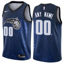Women's Nike Orlando Magic Customized Swingman Blue NBA Jersey - City Edition