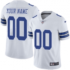 Youth Nike Dallas Cowboys Customized White Vapor Untouchable Limited Player NFL Jersey