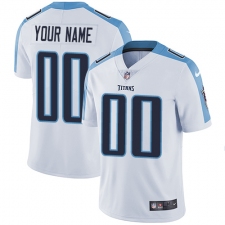 Men's Nike Tennessee Titans Customized White Vapor Untouchable Limited Player NFL Jersey