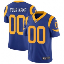 Youth Nike Los Angeles Rams Customized Royal Blue Alternate Vapor Untouchable Limited Player NFL Jersey