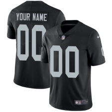 Youth Nike Oakland Raiders Customized Elite Black Team Color NFL Jersey