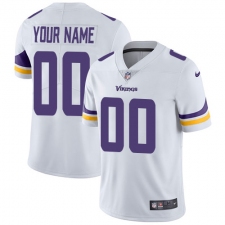 Men's Nike Minnesota Vikings Customized White Vapor Untouchable Limited Player NFL Jersey
