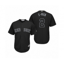 Youth Boston Red Sox #2 Xander Bogaerts X-Man Black 2019 Players Weekend Replica Jersey