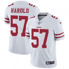 Youth Nike San Francisco 49ers #57 Eli Harold White Vapor Untouchable Limited Player NFL Jersey