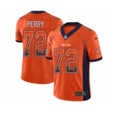 Men's Nike Chicago Bears #72 William Perry Limited Orange Rush Drift Fashion NFL Jersey