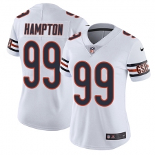 Women's Nike Chicago Bears #99 Dan Hampton Elite White NFL Jersey
