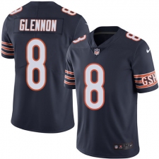 Youth Nike Chicago Bears #8 Mike Glennon Elite Navy Blue Team Color NFL Jersey