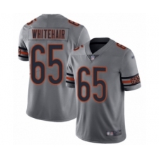 Men's Chicago Bears #65 Cody Whitehair Limited Silver Inverted Legend Football Jersey