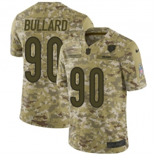 Men's Nike Chicago Bears #90 Jonathan Bullard Limited Camo 2018 Salute to Service NFL Jersey