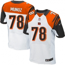 Men's Nike Cincinnati Bengals #78 Anthony Munoz Elite White NFL Jersey