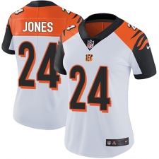 Women's Nike Cincinnati Bengals #24 Adam Jones Vapor Untouchable Limited White NFL Jersey