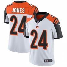 Youth Nike Cincinnati Bengals #24 Adam Jones Vapor Untouchable Limited White NFL Jersey
