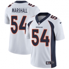 Youth Nike Denver Broncos #54 Brandon Marshall White Vapor Untouchable Limited Player NFL Jersey