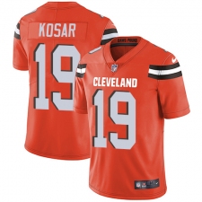 Youth Nike Cleveland Browns #19 Bernie Kosar Elite Orange Alternate NFL Jersey