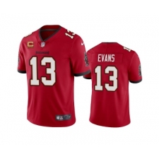 Men's Tampa Bay Buccaneers 2022 #13 Mike Evans Red With 4-star C Patch Vapor Untouchable Limited Stitched NFL Jersey