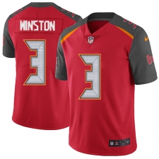 Youth Nike Tampa Bay Buccaneers #3 Jameis Winston Elite Red Team Color NFL Jersey