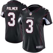 Women's Nike Arizona Cardinals #3 Carson Palmer Elite Black Alternate NFL Jersey