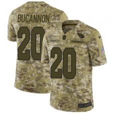 Youth Nike Arizona Cardinals #20 Deone Bucannon Limited Camo 2018 Salute to Service NFL Jersey
