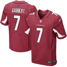 Men's Nike Arizona Cardinals #7 Blaine Gabbert Elite Red Team Color NFL Jersey