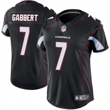 Women's Nike Arizona Cardinals #7 Blaine Gabbert Elite Black Alternate NFL Jersey
