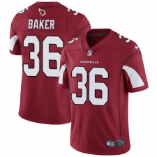 Youth Nike Arizona Cardinals #36 Budda Baker Elite Red Team Color NFL Jersey