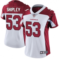 Women's Nike Arizona Cardinals #53 A.Q. Shipley Elite White NFL Jersey