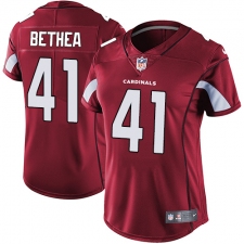 Women's Nike Arizona Cardinals #41 Antoine Bethea Elite Red Team Color NFL Jersey