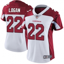 Women's Nike Arizona Cardinals #22 T. J. Logan Elite White NFL Jersey