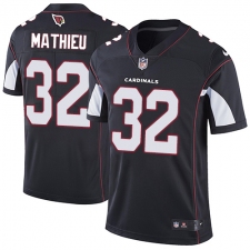 Men's Nike Arizona Cardinals #32 Tyrann Mathieu Black Alternate Vapor Untouchable Limited Player NFL Jersey
