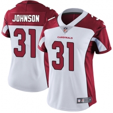 Women's Nike Arizona Cardinals #31 David Johnson Elite White NFL Jersey