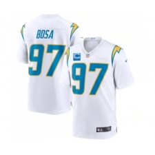 Men's Los Angeles Chargers 2022 #97 Joey Bosa White With 2-star C Patch Vapor Untouchable Limited Stitched NFL Jersey