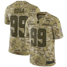 Youth Nike Los Angeles Chargers #99 Joey Bosa Limited Camo 2018 Salute to Service NFL Jersey