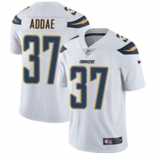 Youth Nike Los Angeles Chargers #37 Jahleel Addae Elite White NFL Jersey