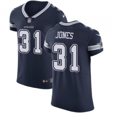 Men's Nike Dallas Cowboys #31 Byron Jones Navy Blue Team Color Vapor Untouchable Elite Player NFL Jersey