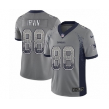 Youth Nike Dallas Cowboys #88 Michael Irvin Limited Gray Rush Drift Fashion NFL Jersey