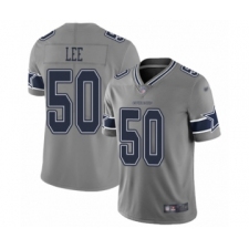 Youth Dallas Cowboys #50 Sean Lee Limited Gray Inverted Legend Football Jersey