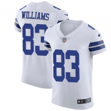 Men's Nike Dallas Cowboys #83 Terrance Williams Elite White NFL Jersey