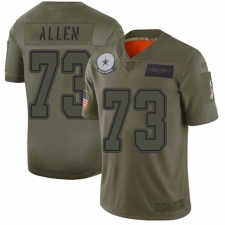 Youth Dallas Cowboys #73 Larry Allen Limited Camo 2019 Salute to Service Football Jersey