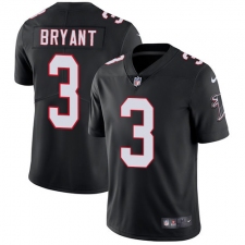 Youth Nike Atlanta Falcons #3 Matt Bryant Elite Black Alternate NFL Jersey
