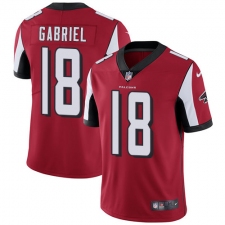 Youth Nike Atlanta Falcons #18 Taylor Gabriel Elite Red Team Color NFL Jersey