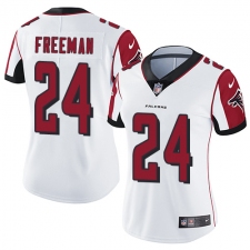 Women's Nike Atlanta Falcons #24 Devonta Freeman Elite White NFL Jersey