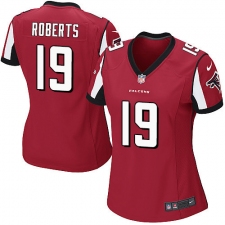 Women's Nike Atlanta Falcons #19 Andre Roberts Game Red Team Color NFL Jersey